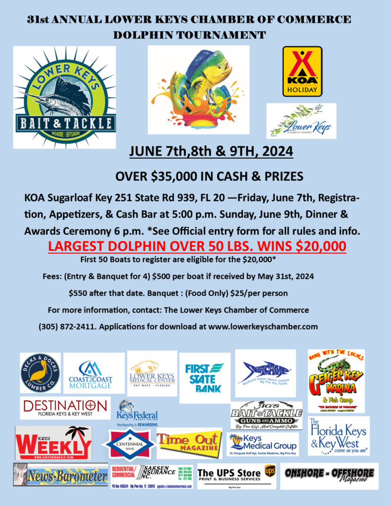 Dolphin Tournament - Lower Keys Chamber of Commerce